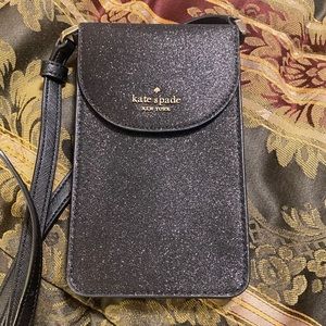 Kate spade Black sparkle cross body